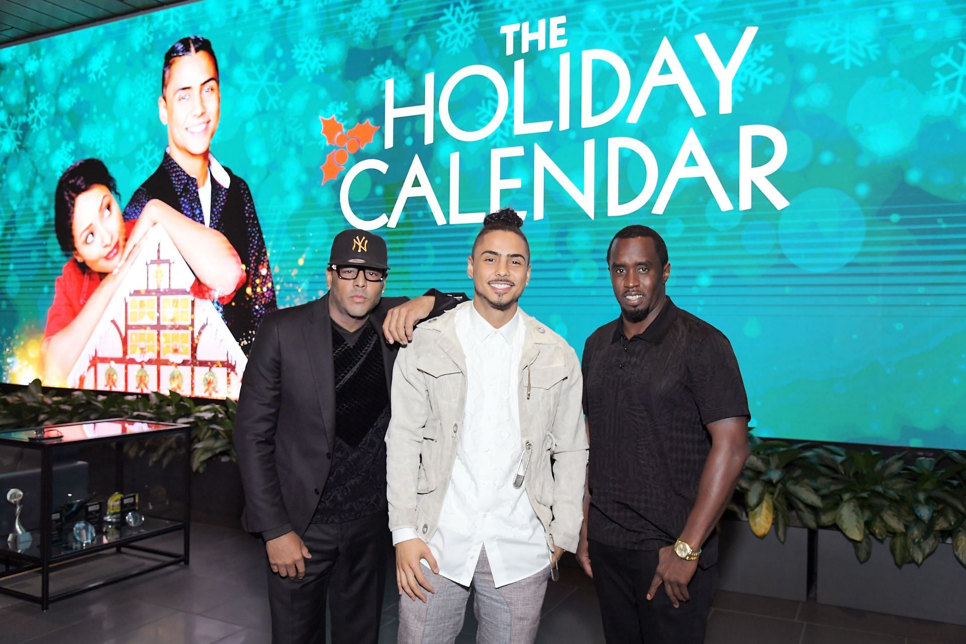 Al B. Sure!, Quincy Brown, and Sean Combs - Source: Getty